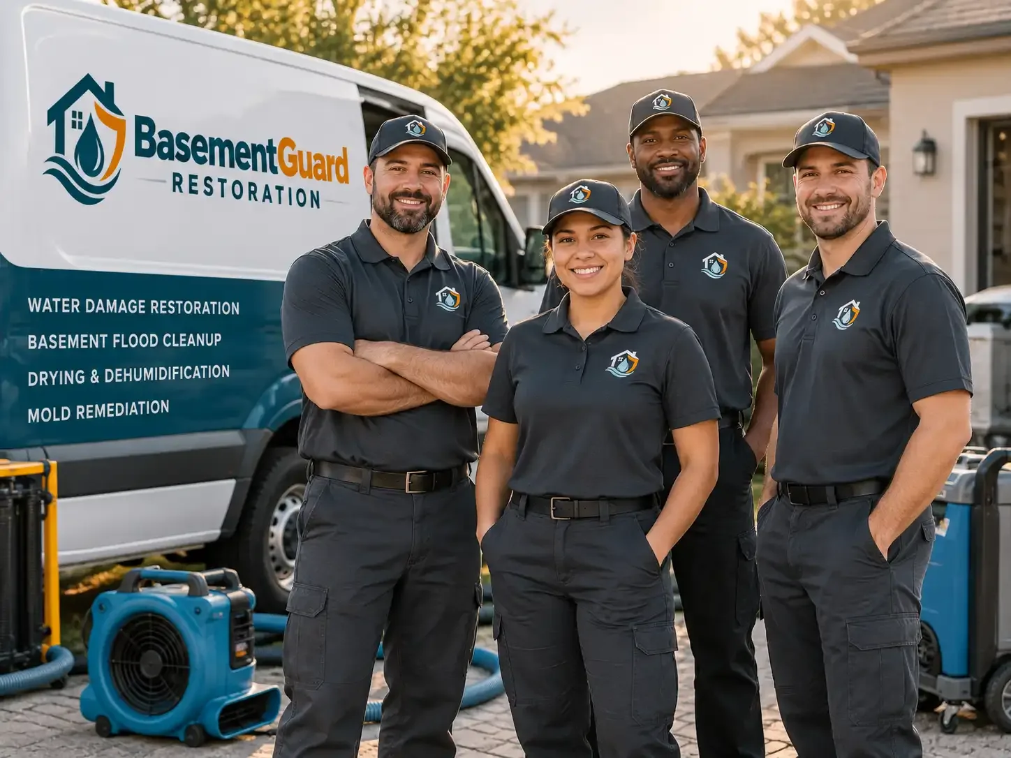 Basement Water Damage Restoration company in Holabird, SD
